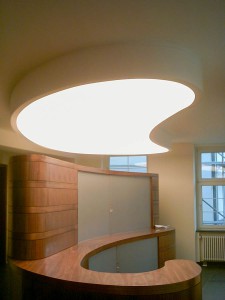 Jüdisches Kulturzentrum Berlin mit Lichtdecke